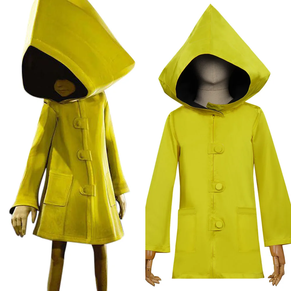 Little Nightmares II Six Cosplay Costume Yellow Coat Halloween Carnival Suit
Little Nightmares II Six Cosplay Costume Yellow Coat Halloween Carnival Suit