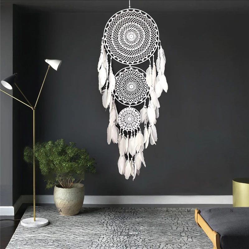 Asibikaashi Large Decorative Living Room Bedroom Wall Hanging Dreamcatcher DIY Home Decor Feather Dream Catchers MS0191
Asibikaashi Large Decorative Living Room Bedroom Wall Hanging Dreamcatcher DIY Home Decor Feather Dream Catchers MS0191