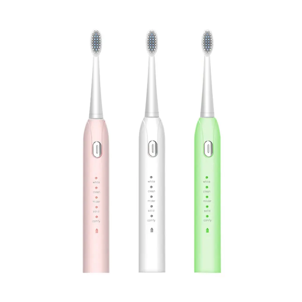 Xh-299 Five Grades High Frequency Sound Wave Convenient Electric Toothbrush Long Endurance Tooth Cleaning Brush 
Xh-299 Five Grades High Frequency Sound Wave Convenient Electric Toothbrush Long Endurance Tooth Cleaning Brush