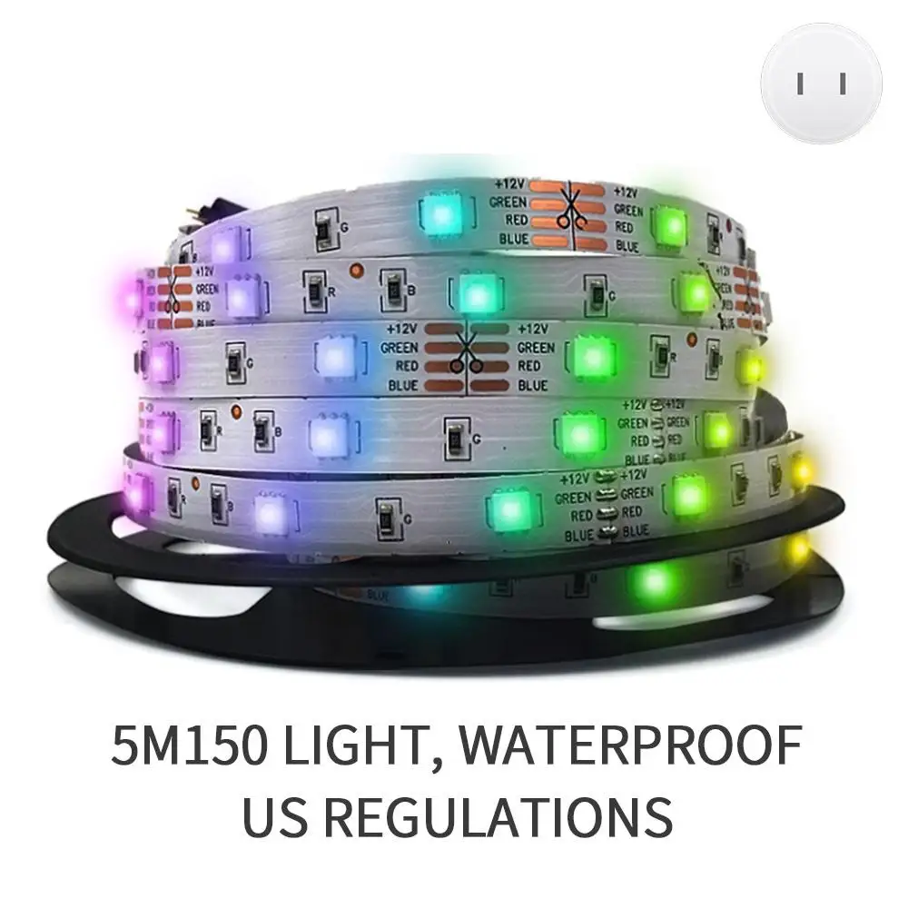Flexible Mood Light LED String Light Strip Waterproof Home Lighting Night Lamp Kitchen Multi Color WIFI 3528 Backlight TV Party
Flexible Mood Light LED String Light Strip Waterproof Home Lighting Night Lamp Kitchen Multi Color WIFI 3528 Backlight TV Party