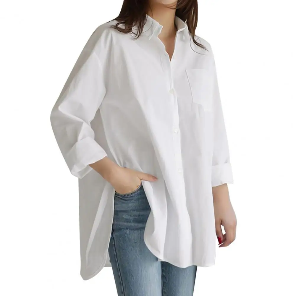 Блузка для женщин рубашки свободного кроя из хлопка с отложным воротником для девочек блузка с длинными рукавами для отдыха уличная одежда ...
Блузка для женщин рубашки свободного кроя из хлопка с отложным воротником для девочек блузка с длинными рукавами для отдыха уличная одежда ...