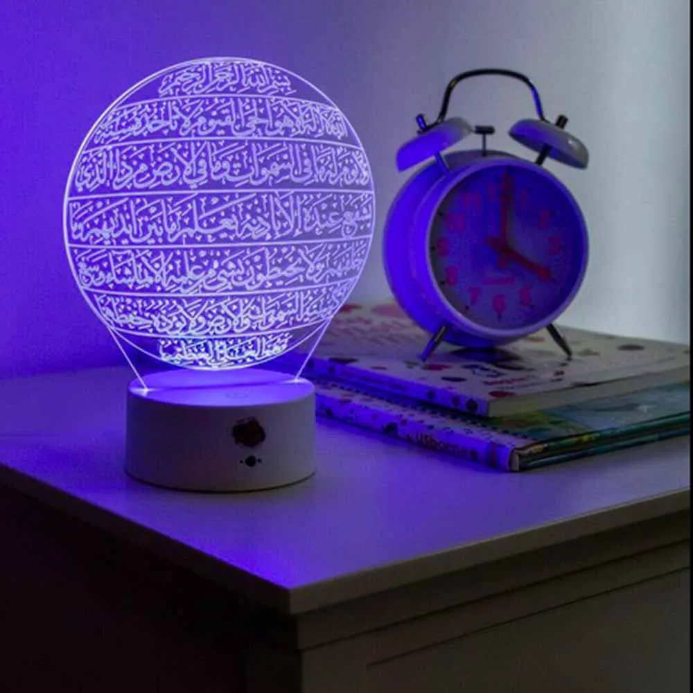 Quran touch remote control colorful good looking compact LED night light moonlight moonlight Muslim
Quran touch remote control colorful good looking compact LED night light moonlight moonlight Muslim
