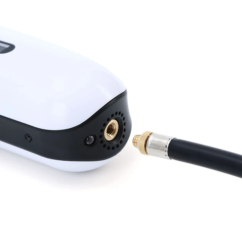 Portable Air Bicycle Pump Air Inflator Electric Handheld Tire Pump with Digital LED Light 143 PSI for Bicycles
Portable Air Bicycle Pump Air Inflator Electric Handheld Tire Pump with Digital LED Light 143 PSI for Bicycles