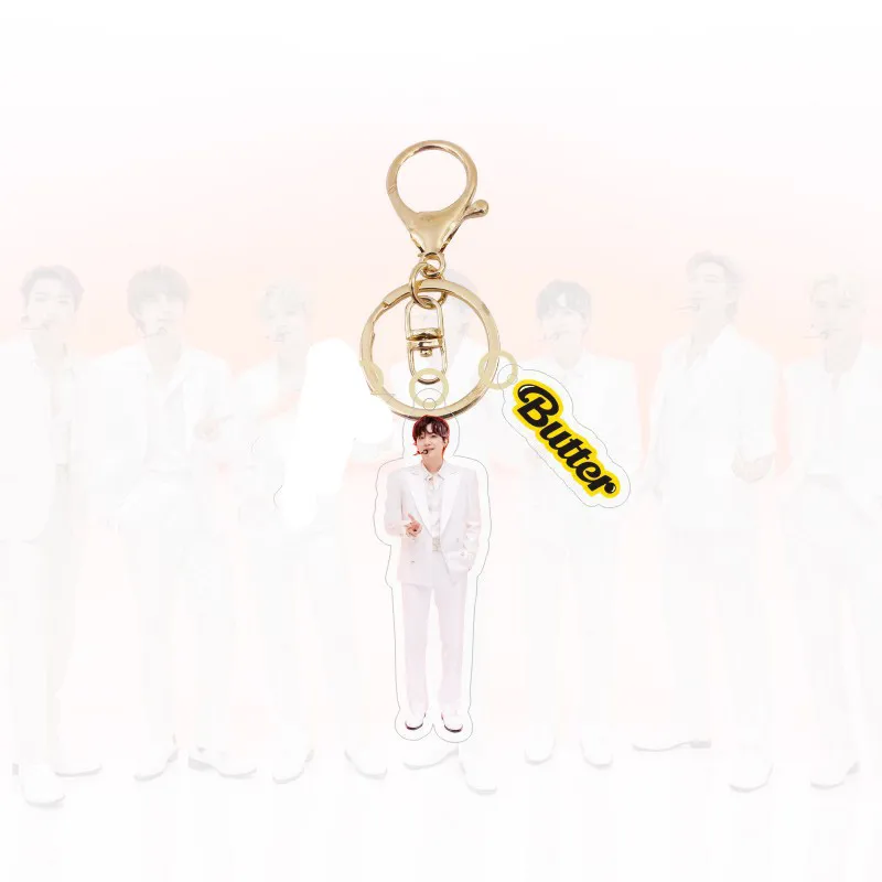 KPOP Bangtan Boys Butter Keychain Keyring Bag Accessories JIMIN SUGA Fans Collection
KPOP Bangtan Boys Butter Keychain Keyring Bag Accessories JIMIN SUGA Fans Collection