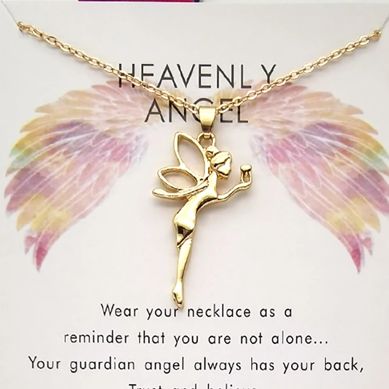Angel Little Girl Fairy Pendant Necklace Fashion Personality Clavicle Snake Bone Short Sterling Silver Necklaces Birthday Gift
Angel Little Girl Fairy Pendant Necklace Fashion Personality Clavicle Snake Bone Short Sterling Silver Necklaces Birthday Gift