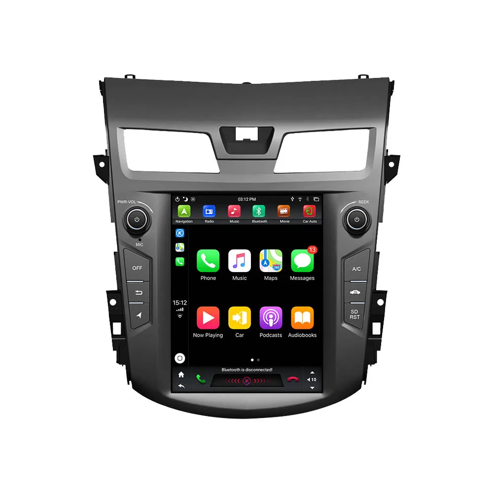 Tesla screen Android 9.0 Car Multimedia Player For Nissan Teana 2013-2016 GPS Navigation Auto video audio radio stereo head unit
Tesla screen Android 9.0 Car Multimedia Player For Nissan Teana 2013-2016 GPS Navigation Auto video audio radio stereo head unit