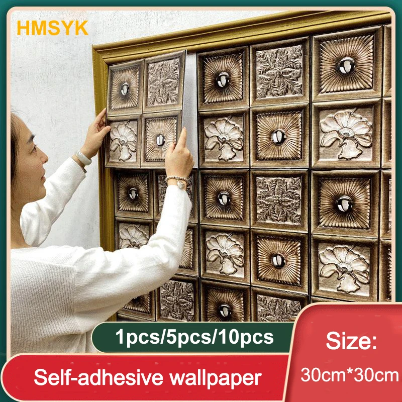 1/5/10pcs 3D Soft Package PVC Wall Stickers 3D Stickers Self-adhesive Wallpaper Background Wall Retaining Wall Decoration
1/5/10pcs 3D Soft Package PVC Wall Stickers 3D Stickers Self-adhesive Wallpaper Background Wall Retaining Wall Decoration