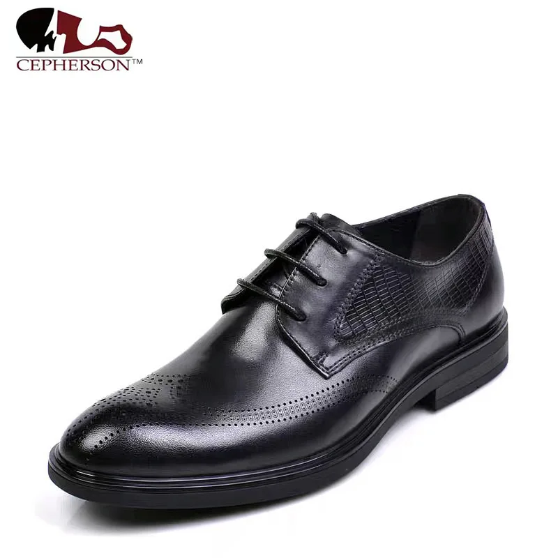 new Brogues Men Dress Shoes Business Formal Male Shoes Office Genuine Leather Brock Elegant Wedding Shoes Autumn New Footwear
new Brogues Men Dress Shoes Business Formal Male Shoes Office Genuine Leather Brock Elegant Wedding Shoes Autumn New Footwear