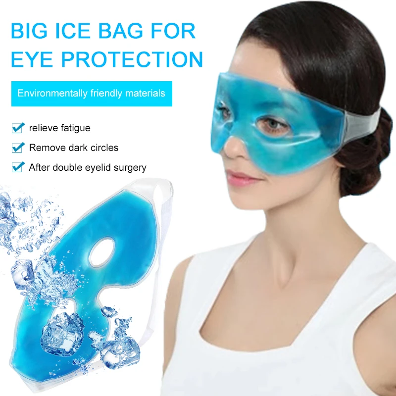 1pcs Cooling Ice Eye Mask Fatigue Relief Remove Dark Circles Cold Eye Mask Sleep Mask Cooling Eyes Care Relaxing Gel Eye Pad
1pcs Cooling Ice Eye Mask Fatigue Relief Remove Dark Circles Cold Eye Mask Sleep Mask Cooling Eyes Care Relaxing Gel Eye Pad