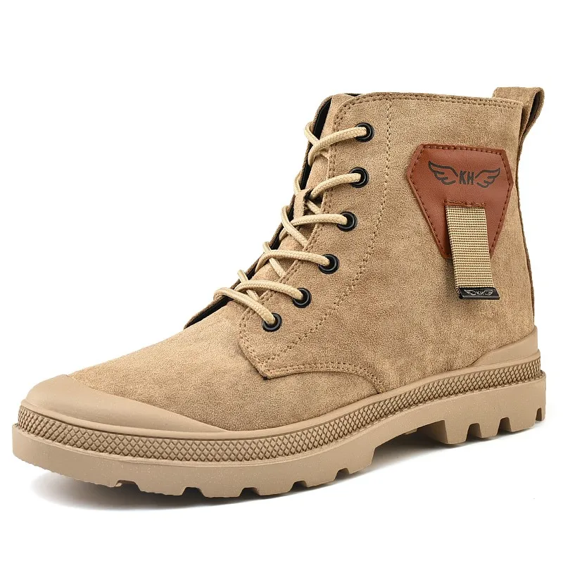 Men Ankle Boots Genuine Leather Martin Boots Winter Warm Plush Shoes Non-Slip Men Fashion Boots Lace Up Outdoor Shoes Big Size
Men Ankle Boots Genuine Leather Martin Boots Winter Warm Plush Shoes Non-Slip Men Fashion Boots Lace Up Outdoor Shoes Big Size