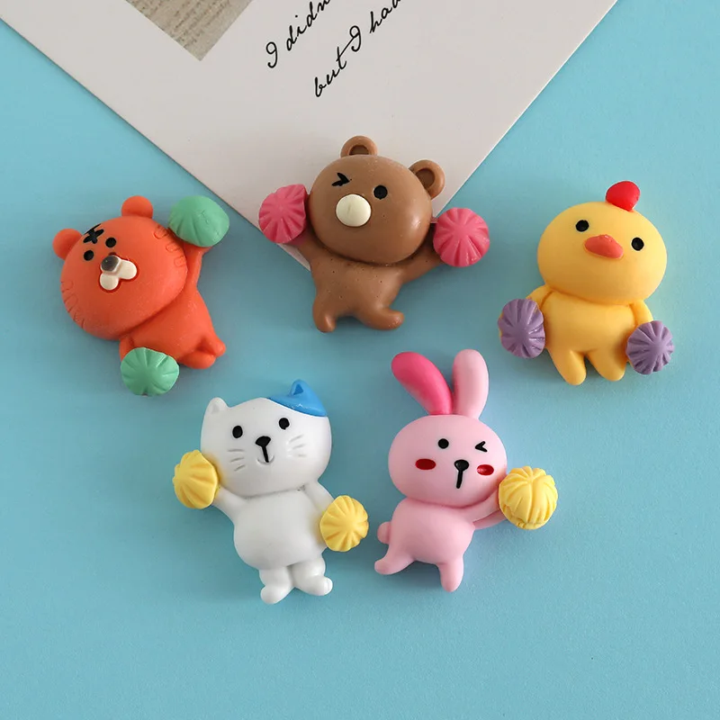20Pcs Cartoon Animals Dancing Flatback Resin Cabochon Scrapbooking Crafts Fit Phone Case Decoration DIY Hair Bows Accessories
20Pcs Cartoon Animals Dancing Flatback Resin Cabochon Scrapbooking Crafts Fit Phone Case Decoration DIY Hair Bows Accessories