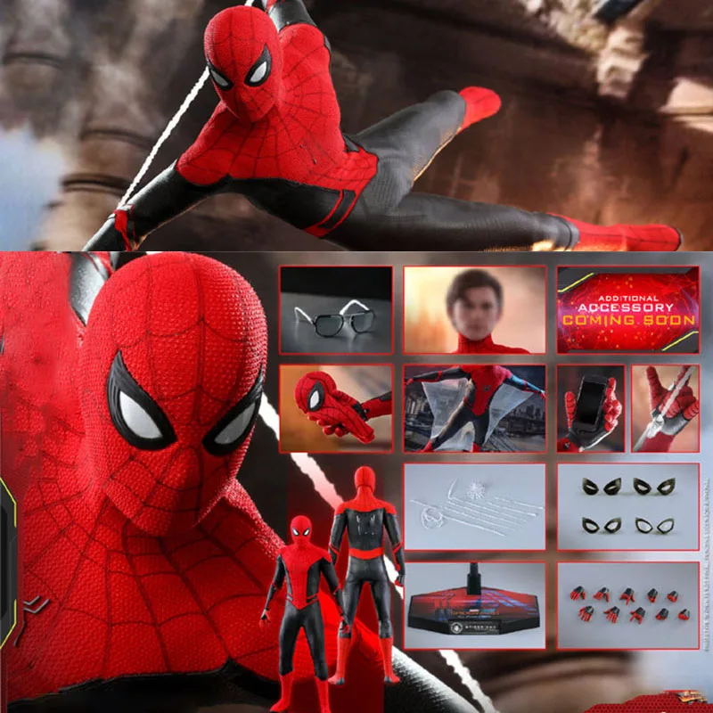 Hot Toys 1/6 Spider Hero Tom Holland MMS542 Full Set 12 inch Male Soldier Movable Action Figure Toy
Hot Toys 1/6 Spider Hero Tom Holland MMS542 Full Set 12 inch Male Soldier Movable Action Figure Toy