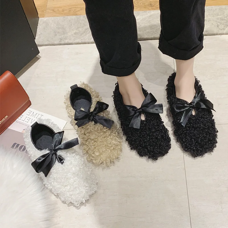 All-Match Women Shoes Autumn Casual Female Sneakers Round Toe Bow-Knot Loafers Fur Flats Fall Butterfly Dress Moccasin Winter Ne
All-Match Women Shoes Autumn Casual Female Sneakers Round Toe Bow-Knot Loafers Fur Flats Fall Butterfly Dress Moccasin Winter Ne