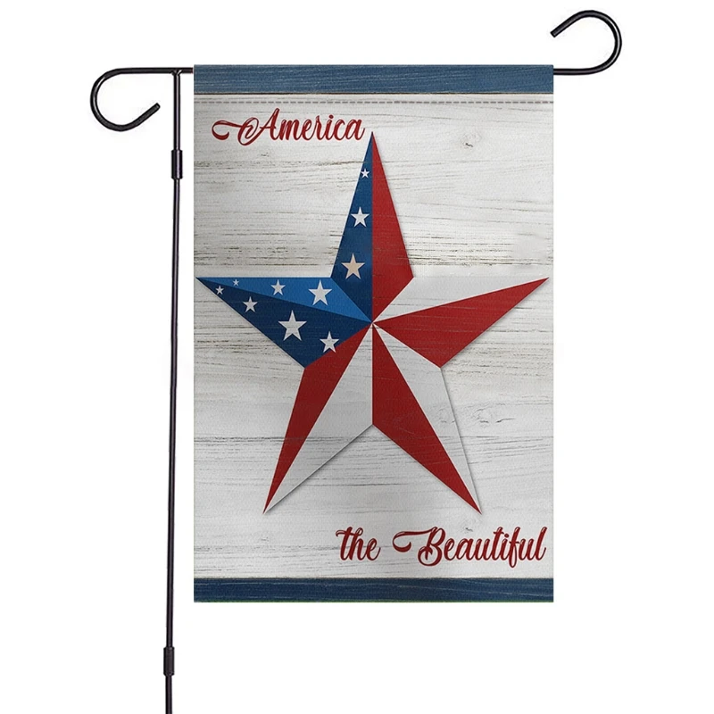 Patriotic Garden Flag 4th of July House USA Star Strip Sign Printed Independence Day Vertical Yard Banner Outdoor Holiday
Patriotic Garden Flag 4th of July House USA Star Strip Sign Printed Independence Day Vertical Yard Banner Outdoor Holiday