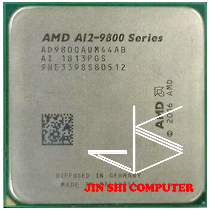 AMD A12-Series A12-9800 A12 9800 3.8 GHz Quad-Core CPU Processor AD9800AUM44AB/AD980BAUM44AB Socket AM4
AMD A12-Series A12-9800 A12 9800 3.8 GHz Quad-Core CPU Processor AD9800AUM44AB/AD980BAUM44AB Socket AM4