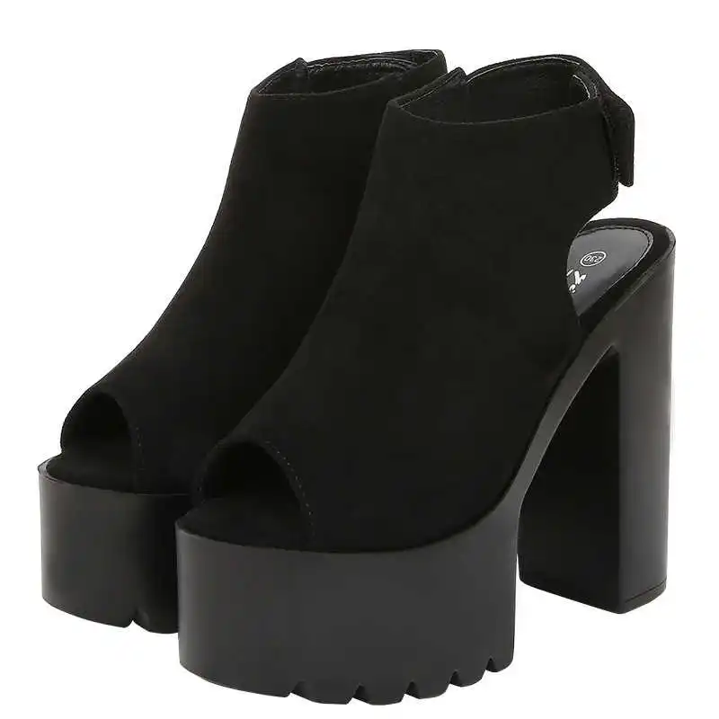 Fish mouth high heel sandals women's summer 2020 new thick heel 14cm summer Roman Spring and autumn women's shoes
Fish mouth high heel sandals women's summer 2020 new thick heel 14cm summer Roman Spring and autumn women's shoes