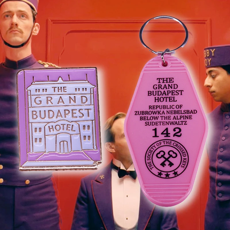Movie The Grand Budapest Hotel Key Tag Room 142 Vintage Style Keyring Enamel Pin Brooch Pink
Movie The Grand Budapest Hotel Key Tag Room 142 Vintage Style Keyring Enamel Pin Brooch Pink