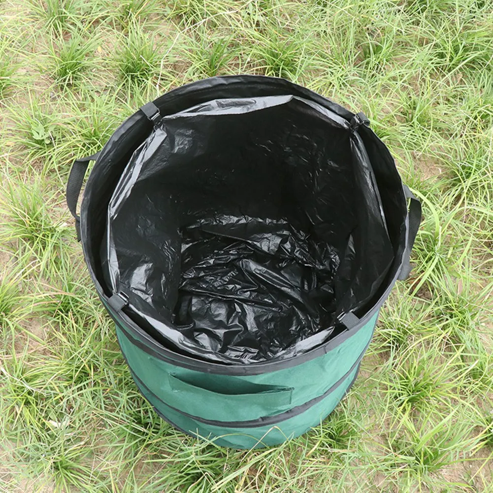 Outdoor Portable Oxford Cloth Foldable Waste Container Trash Can Bucket For Camping Picnic Green 55*50cm
Outdoor Portable Oxford Cloth Foldable Waste Container Trash Can Bucket For Camping Picnic Green 55*50cm