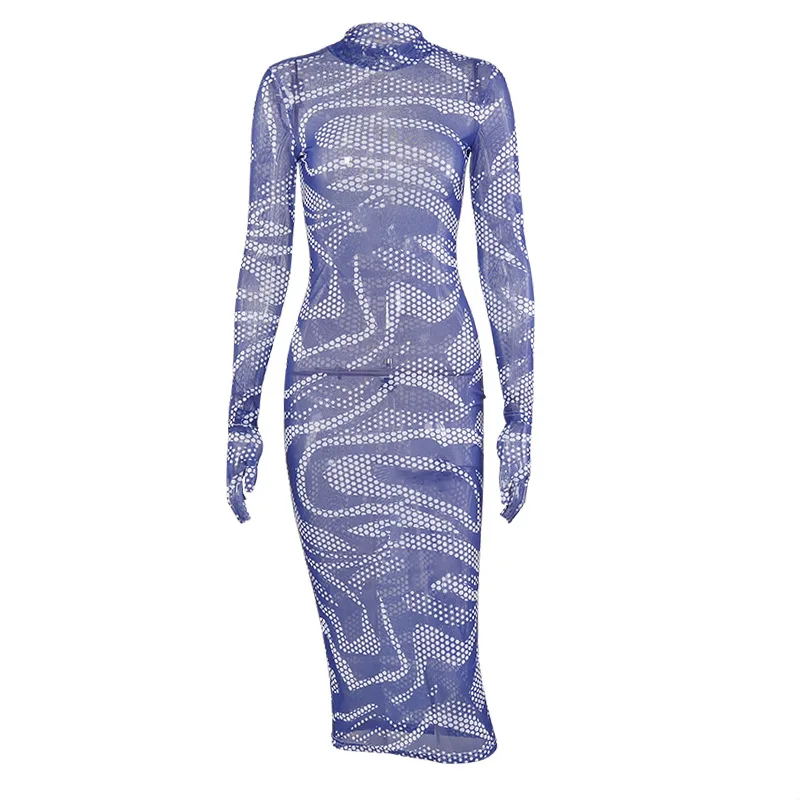 Oluolin Women Mesh See Through Sexy Maxi Dress Long Sleeve with Gloves Hollow Out Bodycon Transparent Dresses Party Club Wear
Oluolin Women Mesh See Through Sexy Maxi Dress Long Sleeve with Gloves Hollow Out Bodycon Transparent Dresses Party Club Wear