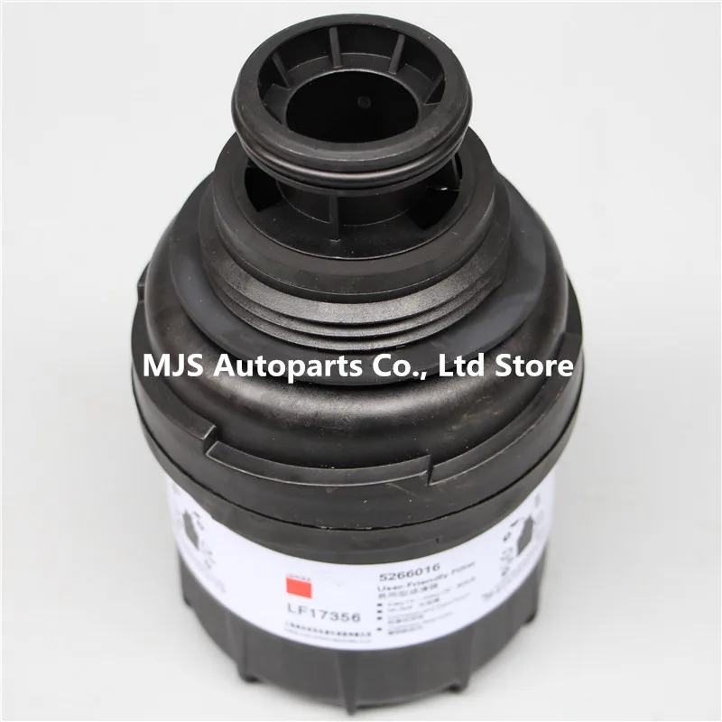 

LF17356 Oil Filter For Cummins 5266016 ISF 2.8L For Foton Tunland 4X4 QSF 2.8L Engine Lubrication Fuel Water Separation Filter