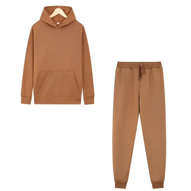 2020 New men's and women's Casual Wear Jogging Sportswear Harajuku Pure Color Pullover + pants Autumn and Winter Fashion Suit
2020 New men's and women's Casual Wear Jogging Sportswear Harajuku Pure Color Pullover + pants Autumn and Winter Fashion Suit