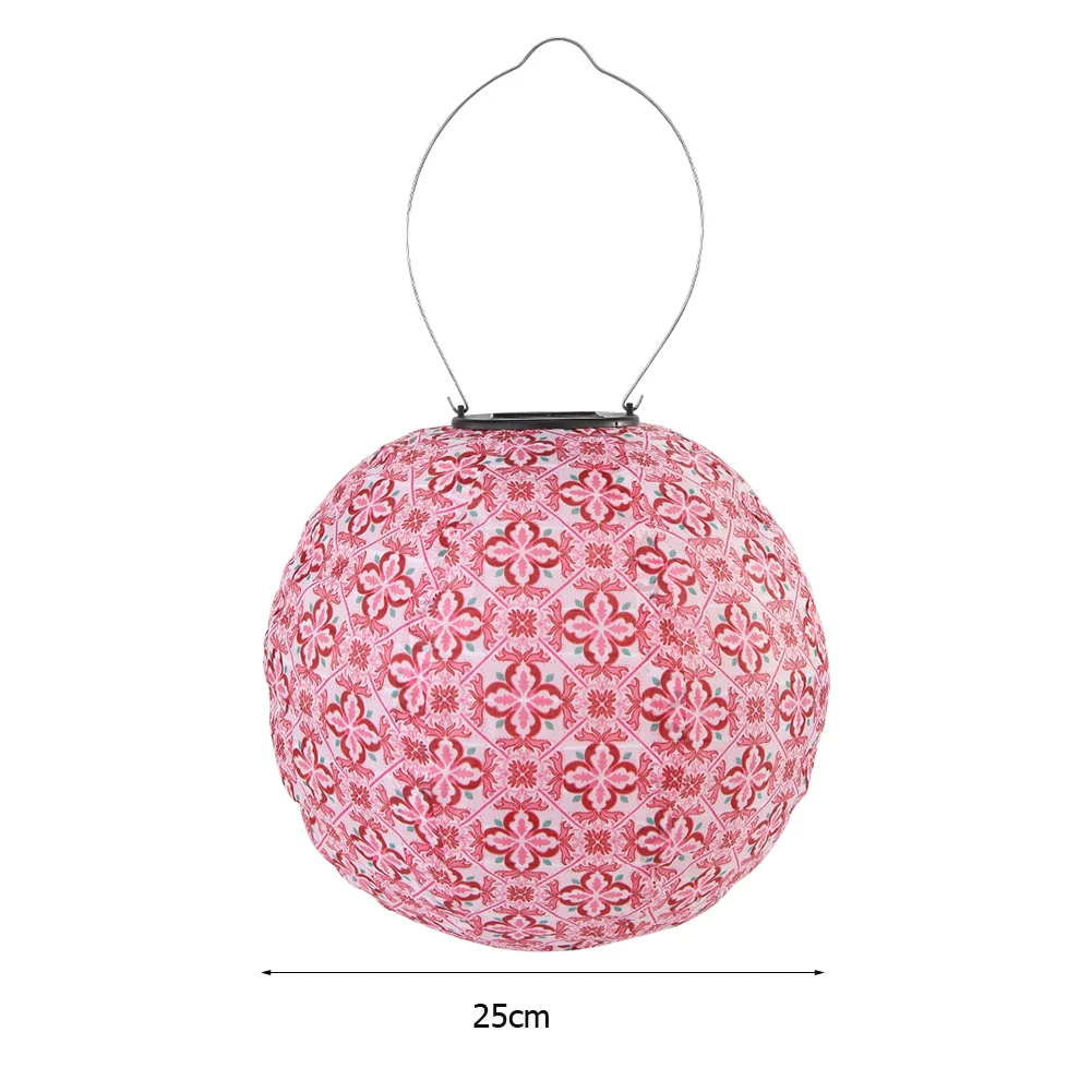 LED Solar Light Chinese Hanging Nylon Fabric Lantern Lamp for Home Outdoor Decor Outdoor Garden Camping Hanging LED Light
LED Solar Light Chinese Hanging Nylon Fabric Lantern Lamp for Home Outdoor Decor Outdoor Garden Camping Hanging LED Light