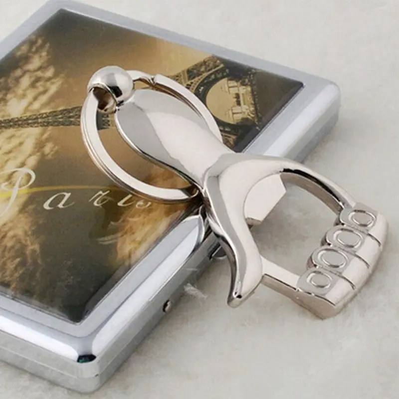 1PC Sliver Color Thumb Up Hand Fist Keychain Key Ring Beer Bottle Opener New
1PC Sliver Color Thumb Up Hand Fist Keychain Key Ring Beer Bottle Opener New