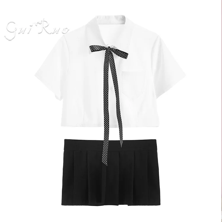 New 2020 Japan Korean Version JK Suit Woman School Uniform High School Sailor Navy Cosplay Costumes Student Girls Pleated Skirt 
New 2020 Japan Korean Version JK Suit Woman School Uniform High School Sailor Navy Cosplay Costumes Student Girls Pleated Skirt