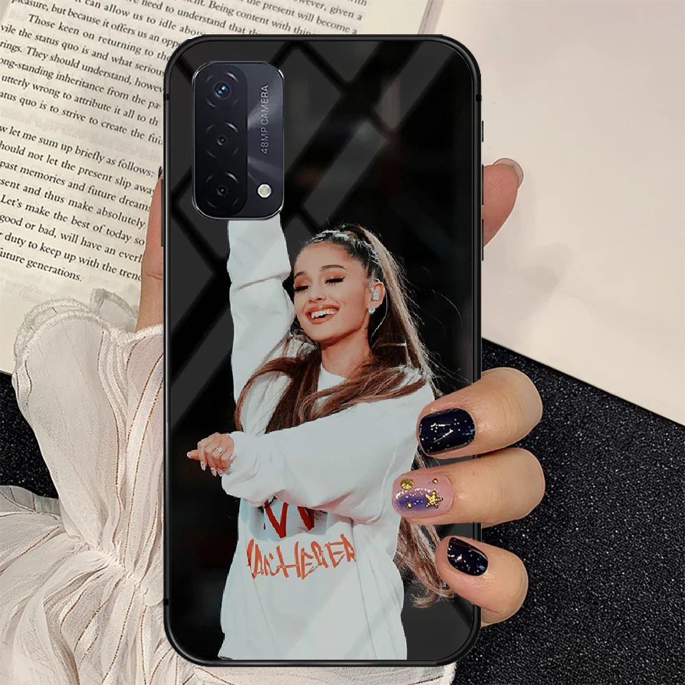 Ariana Grande Fashion Girl Phone Tempered Glass Case Cover For oppo realme find a x c xt gt 2 53 3 6 7 50 11 i Pro 4g 5g
Ariana Grande Fashion Girl Phone Tempered Glass Case Cover For oppo realme find a x c xt gt 2 53 3 6 7 50 11 i Pro 4g 5g