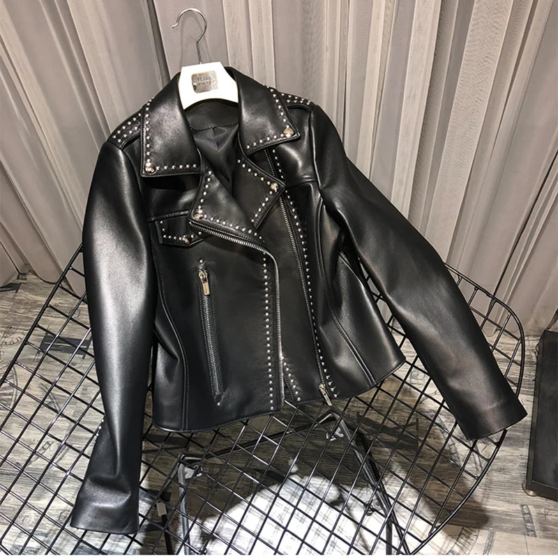 Женские байкерские куртки SHZQ, из натуральной кожи, черные приталенные мотоциклетные куртки, верхняя одежда на молнии с длинным рукавом, вес...
Женские байкерские куртки SHZQ, из натуральной кожи, черные приталенные мотоциклетные куртки, верхняя одежда на молнии с длинным рукавом, вес...