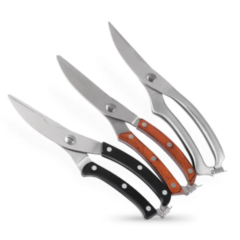 Kitchen Scissors Chicken Bone Scissors Chicken Duck Fish Cutter Shears Stainless Steel Scissors Scale Clean Cook Scissors Knife
Kitchen Scissors Chicken Bone Scissors Chicken Duck Fish Cutter Shears Stainless Steel Scissors Scale Clean Cook Scissors Knife