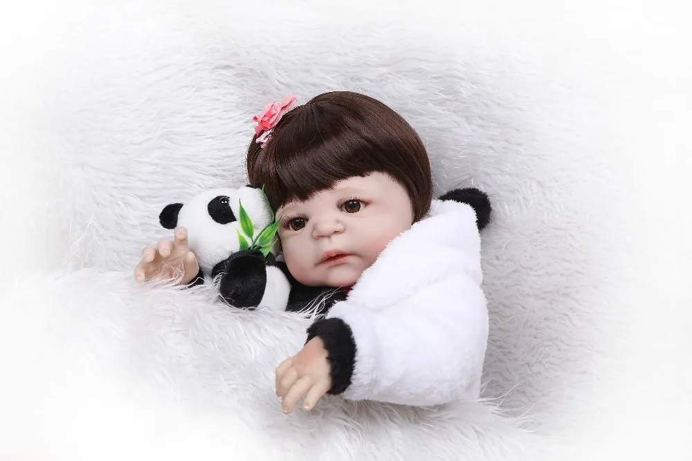 NPK 57CM boneca reborn silicone completa Full Vinyl Silicone Reborn Baby Doll Toys Lifelike Child Birthday Xmas Gift bath toy
NPK 57CM boneca reborn silicone completa Full Vinyl Silicone Reborn Baby Doll Toys Lifelike Child Birthday Xmas Gift bath toy