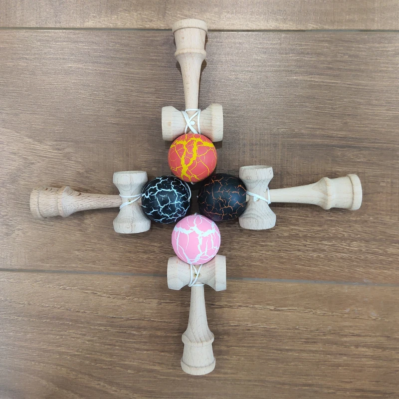Beech Kendama Toys 12CM Skillful Juggling Ball Game for Children Stress Release Fidget Toys Sword Ball Kids Birthday Gifts
Beech Kendama Toys 12CM Skillful Juggling Ball Game for Children Stress Release Fidget Toys Sword Ball Kids Birthday Gifts