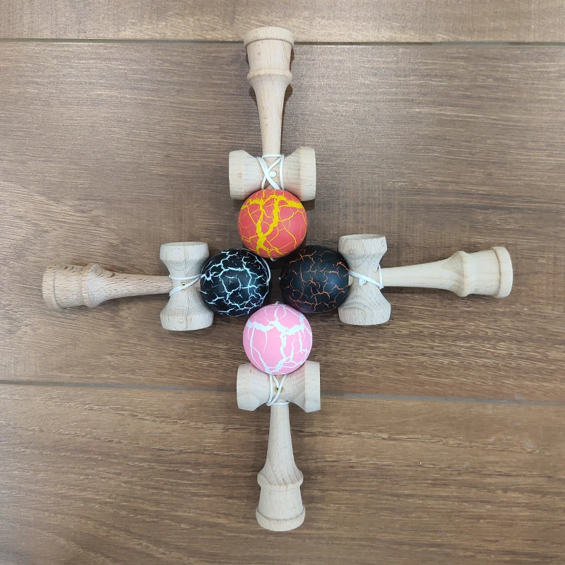 Бук Kendama игрушки 12 см умелый жонглирующий мяч игра для детей стресс выпуск