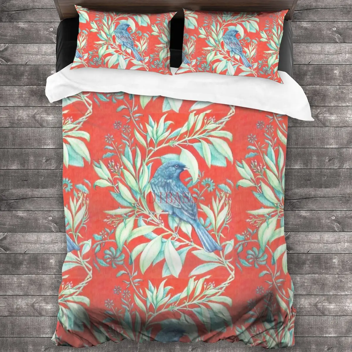Indigo Blue Bird Soft Microfiber Comforter Set with 2 Pillowcase, Quilt Cover With Zipper Closure King Size Comforter Cover
Indigo Blue Bird Soft Microfiber Comforter Set with 2 Pillowcase, Quilt Cover With Zipper Closure King Size Comforter Cover