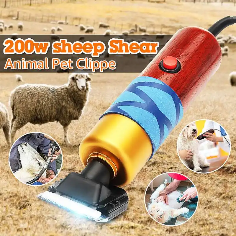 DC12V 200w Electric Shearing Horse Dog Sheep Shear Animal Pet Grooming Clipper Trimmer Hair Trimmer Cutter Pet Clipper
DC12V 200w Electric Shearing Horse Dog Sheep Shear Animal Pet Grooming Clipper Trimmer Hair Trimmer Cutter Pet Clipper