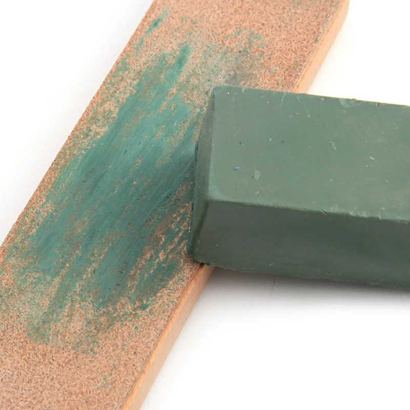 Polishing Paste Green Fine Abrasive Polishing Paste Buffing Compound Metal Blade Grinding Use Leather Strop Sharpening
Polishing Paste Green Fine Abrasive Polishing Paste Buffing Compound Metal Blade Grinding Use Leather Strop Sharpening