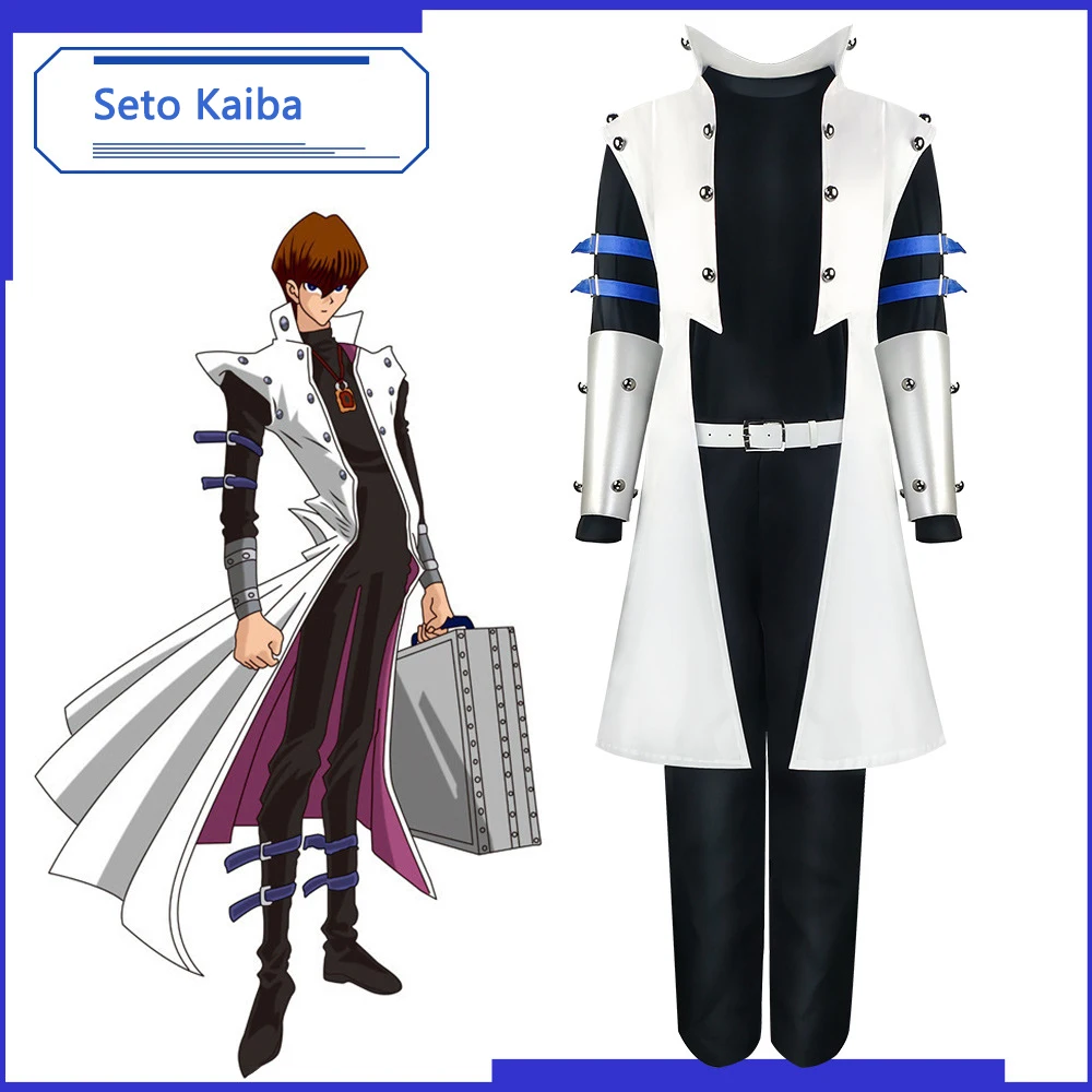 Anime Yu-Gi-Oh! Duel Monsters Seto Kaiba Cosplay Coatumes For Audlts Halloween Cosplay Outfit
Anime Yu-Gi-Oh! Duel Monsters Seto Kaiba Cosplay Coatumes For Audlts Halloween Cosplay Outfit