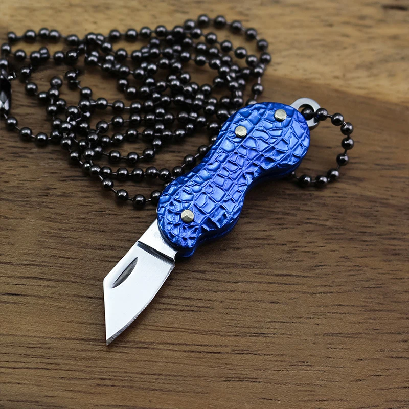 Dropship Mini 440C Stainless Steel Folding Knife pocket Peanut Shape Hanging Knives Aluminum Handle Necklace Knife EDC Tool
Dropship Mini 440C Stainless Steel Folding Knife pocket Peanut Shape Hanging Knives Aluminum Handle Necklace Knife EDC Tool