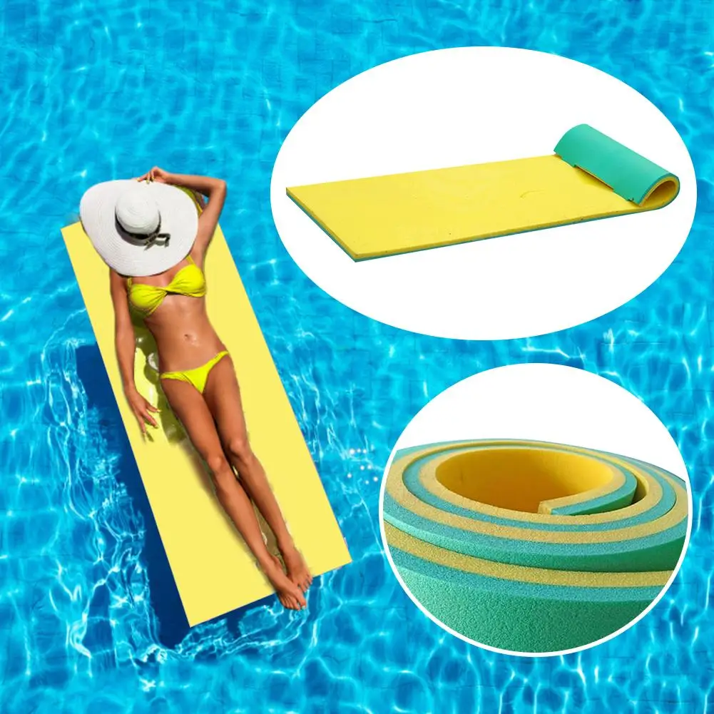 170*55*2.2CM Pool Float Water Blanket Water Floating Bed Smooth Soft Comfortable Water Float Mat for Sunbathing Water Sport Play
170*55*2.2CM Pool Float Water Blanket Water Floating Bed Smooth Soft Comfortable Water Float Mat for Sunbathing Water Sport Play