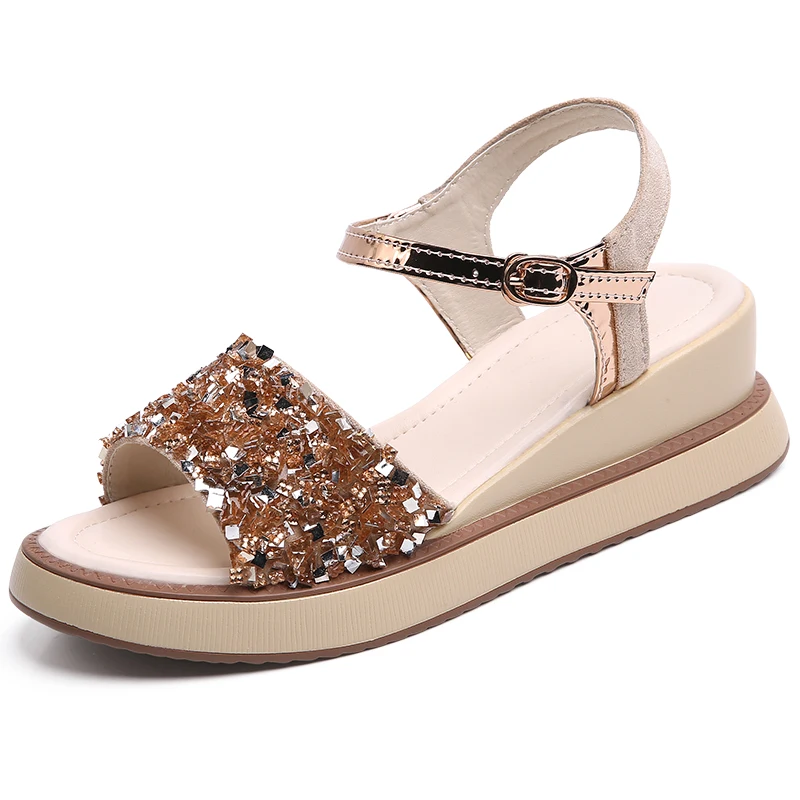 2021 Summer New Women Sandals Fashion Casual Ladies Slippers Platform Non-slip Female Shoes Soft Wedge Outdoor Women Sandalias
2021 Summer New Women Sandals Fashion Casual Ladies Slippers Platform Non-slip Female Shoes Soft Wedge Outdoor Women Sandalias