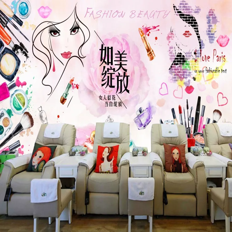 Drop Shipping Custom Photo Wallpaper Nail Shop Mural Beauty Shop Cosmetics Shop Decoration Painting Large Poster Wallpaper 
Drop Shipping Custom Photo Wallpaper Nail Shop Mural Beauty Shop Cosmetics Shop Decoration Painting Large Poster Wallpaper