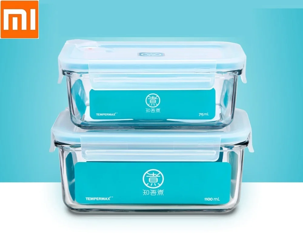 Xiaomi Tough glass Crisper Strong seal Home office lunch box Heat resistant Tempering strong and sturdy glass Crisper
Xiaomi Tough glass Crisper Strong seal Home office lunch box Heat resistant Tempering strong and sturdy glass Crisper