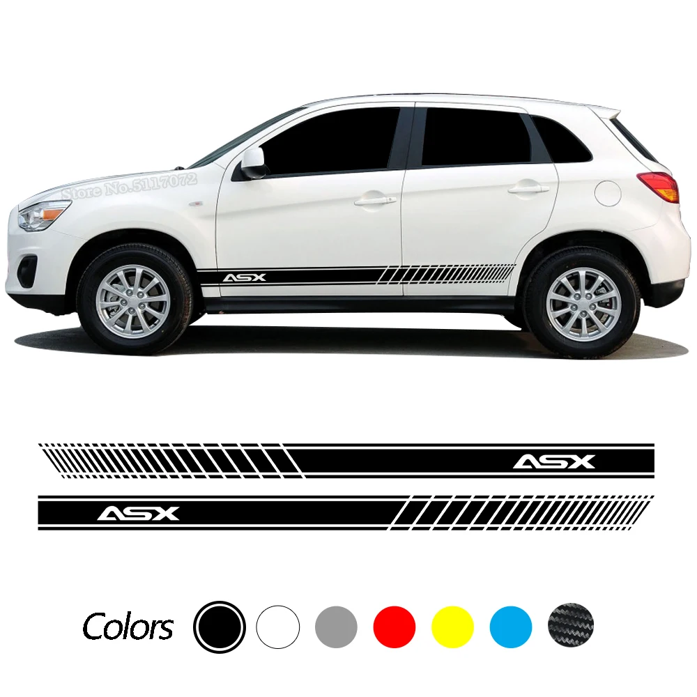 Car Side Door Body Stickers Racing Sports Long Big Styling Skirt DIY Auto Decals For Mitsubishi ASX Car Accessories 2pcs 
Car Side Door Body Stickers Racing Sports Long Big Styling Skirt DIY Auto Decals For Mitsubishi ASX Car Accessories 2pcs