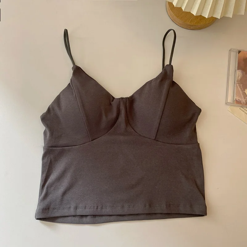 2022 Spring New Fashion Tank Tops Women Solid Basic Casual Short Camisole Female Sleeveless Slim Thin All-Match Cropped Feminino
2022 Spring New Fashion Tank Tops Women Solid Basic Casual Short Camisole Female Sleeveless Slim Thin All-Match Cropped Feminino