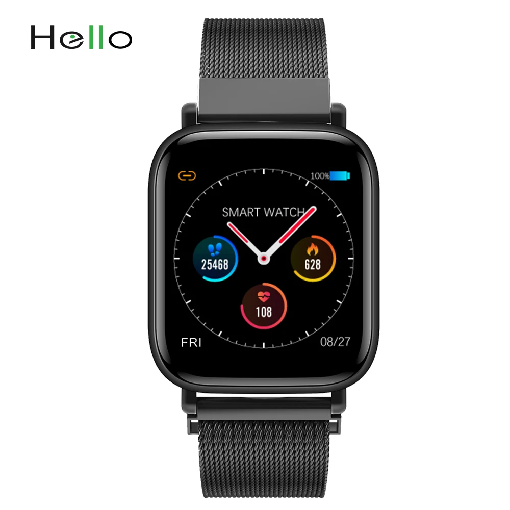 Hello Q10 Smart Watch 1.3 Inch IPS Full Touch Screen Heart Rate Blood Pressure Monitor Fitness Tracker Smartwatch For Men Women
Hello Q10 Smart Watch 1.3 Inch IPS Full Touch Screen Heart Rate Blood Pressure Monitor Fitness Tracker Smartwatch For Men Women