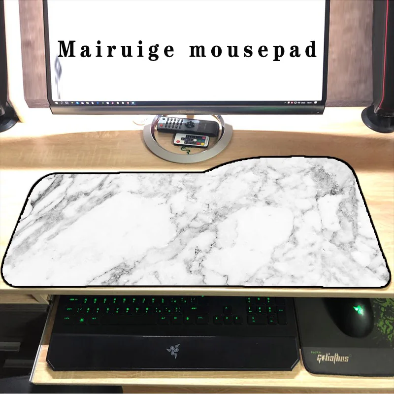 730*330*3mm White Pink Marble Gaming Waterproof Mouse Pad Big Game Gamer Laptop Mousepad Mice Mat Large Lock Edge Rubber Pad
730*330*3mm White Pink Marble Gaming Waterproof Mouse Pad Big Game Gamer Laptop Mousepad Mice Mat Large Lock Edge Rubber Pad