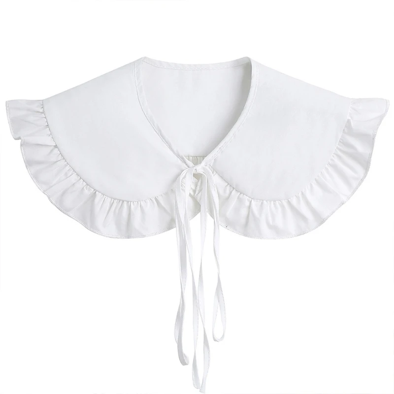 Sweet White Shirt Fake Collar Women Casual Detachable Decorative Shoulder Wrap Neckwear Sunscreen False Collar Clothes Accessory
Sweet White Shirt Fake Collar Women Casual Detachable Decorative Shoulder Wrap Neckwear Sunscreen False Collar Clothes Accessory