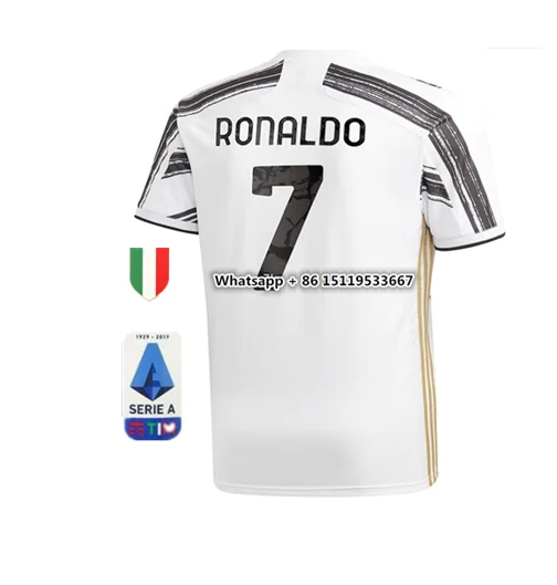 Top Quality CHIELLINI BERNARDESCHI 2020 2021 patch NEW Third home Ronaldo DE LIGT DYBALA KULUSEVSKI PIRLO 20 21 shirt
Top Quality CHIELLINI BERNARDESCHI 2020 2021 patch NEW Third home Ronaldo DE LIGT DYBALA KULUSEVSKI PIRLO 20 21 shirt