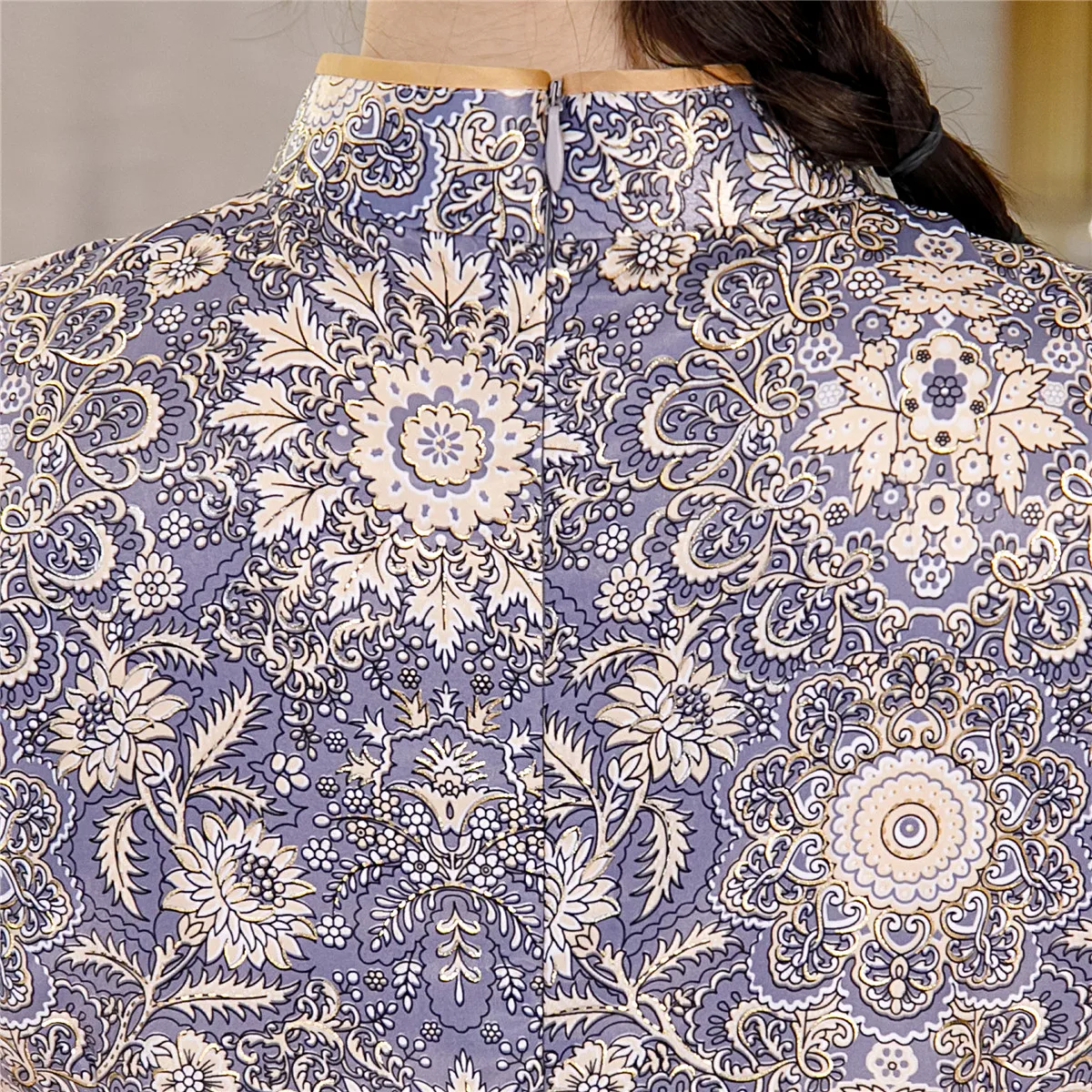 Shanghai Story Short Sleeve Qipao Chinese Dress Faux Silk Cheongsam Party Dress Light Purple with Lining
Shanghai Story Short Sleeve Qipao Chinese Dress Faux Silk Cheongsam Party Dress Light Purple with Lining